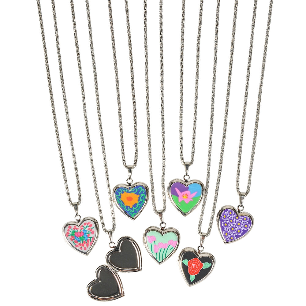 Heart Locket Necklace  - Doodlebug's Children's Boutique
