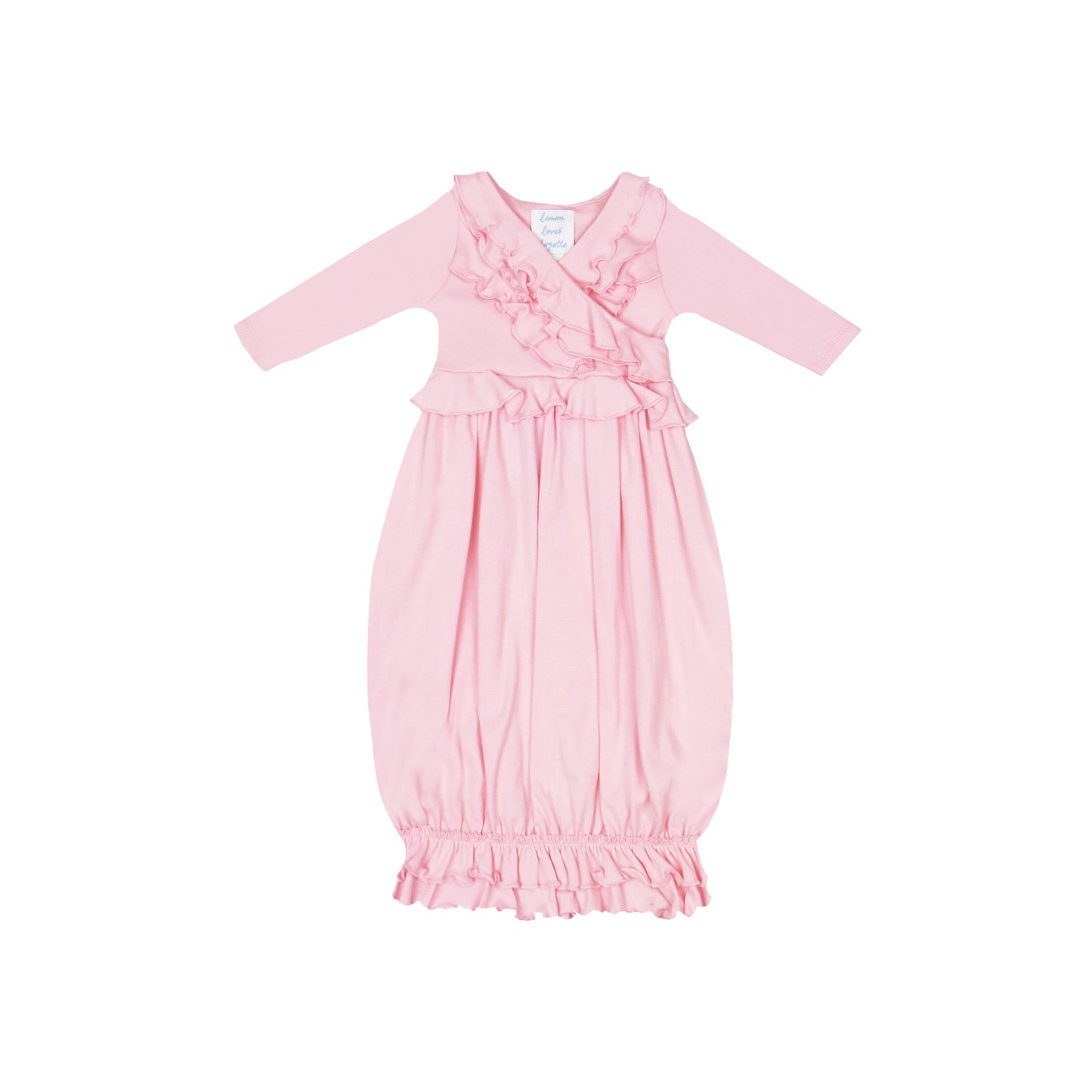 Jenna Gown in Rose Shadow  - Doodlebug's Children's Boutique