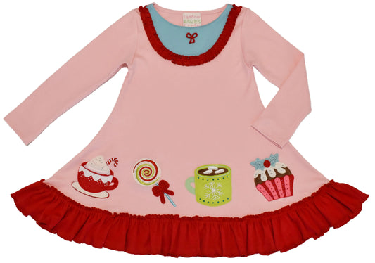 Holiday Sweets Dress  - Doodlebug's Children's Boutique
