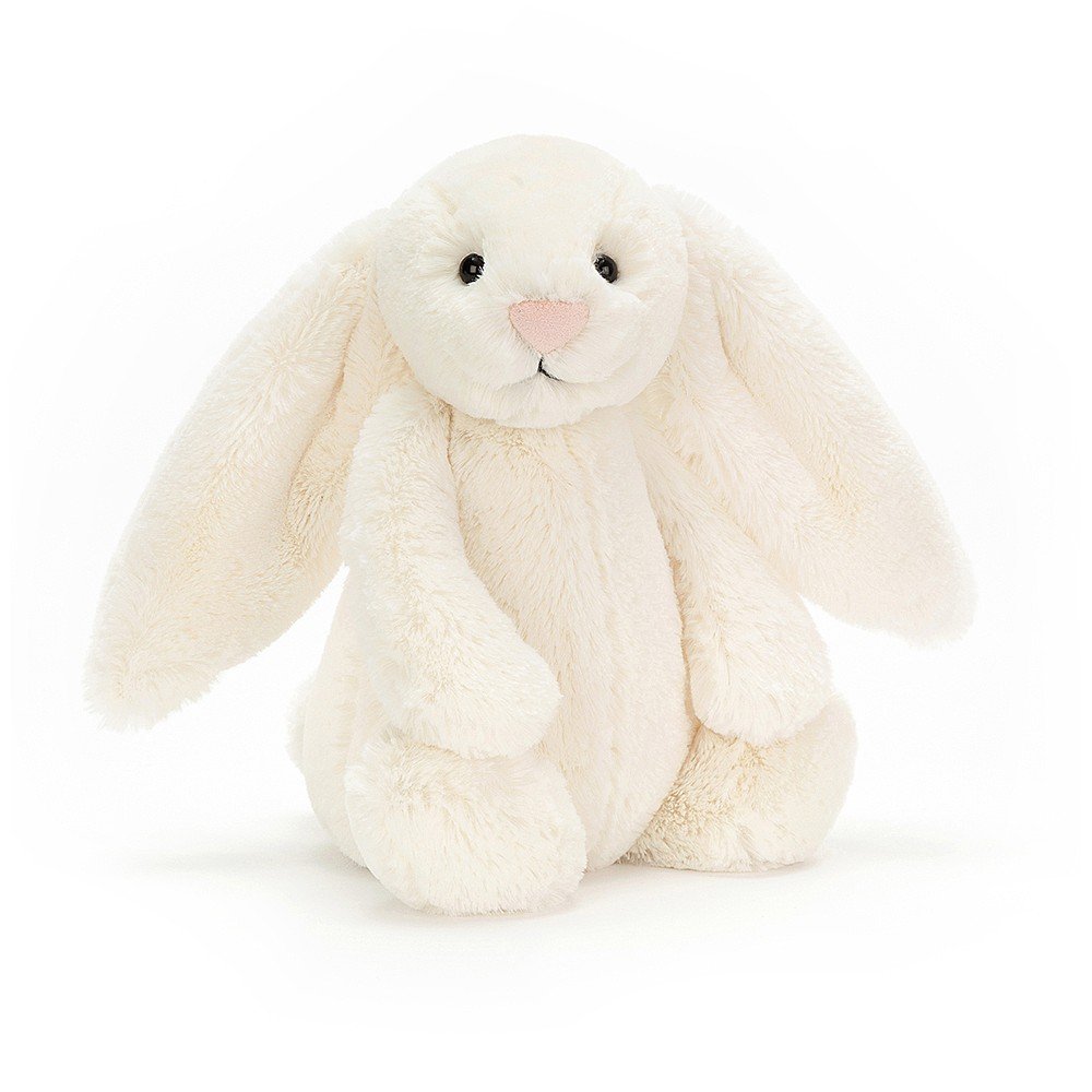 Medium Bashful Cream Bunny  - Doodlebug's Children's Boutique