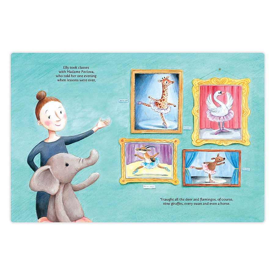 Elly Ballerina Book  - Doodlebug's Children's Boutique