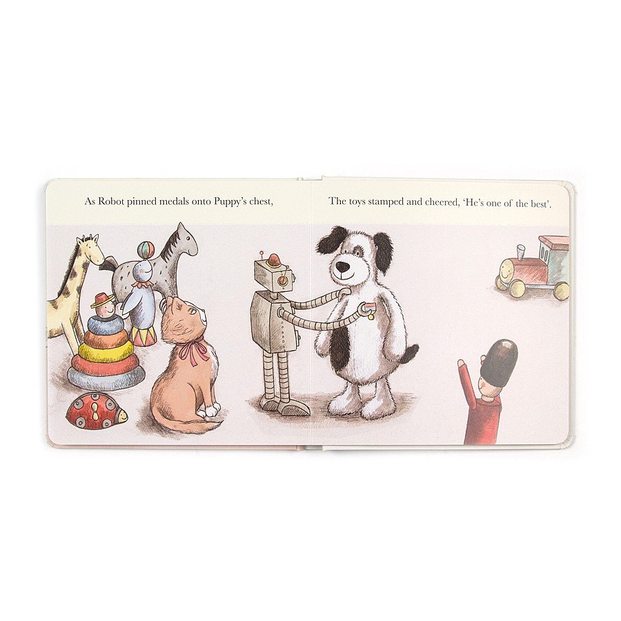 The Scruffy Puppy Book  - Doodlebug's Children's Boutique