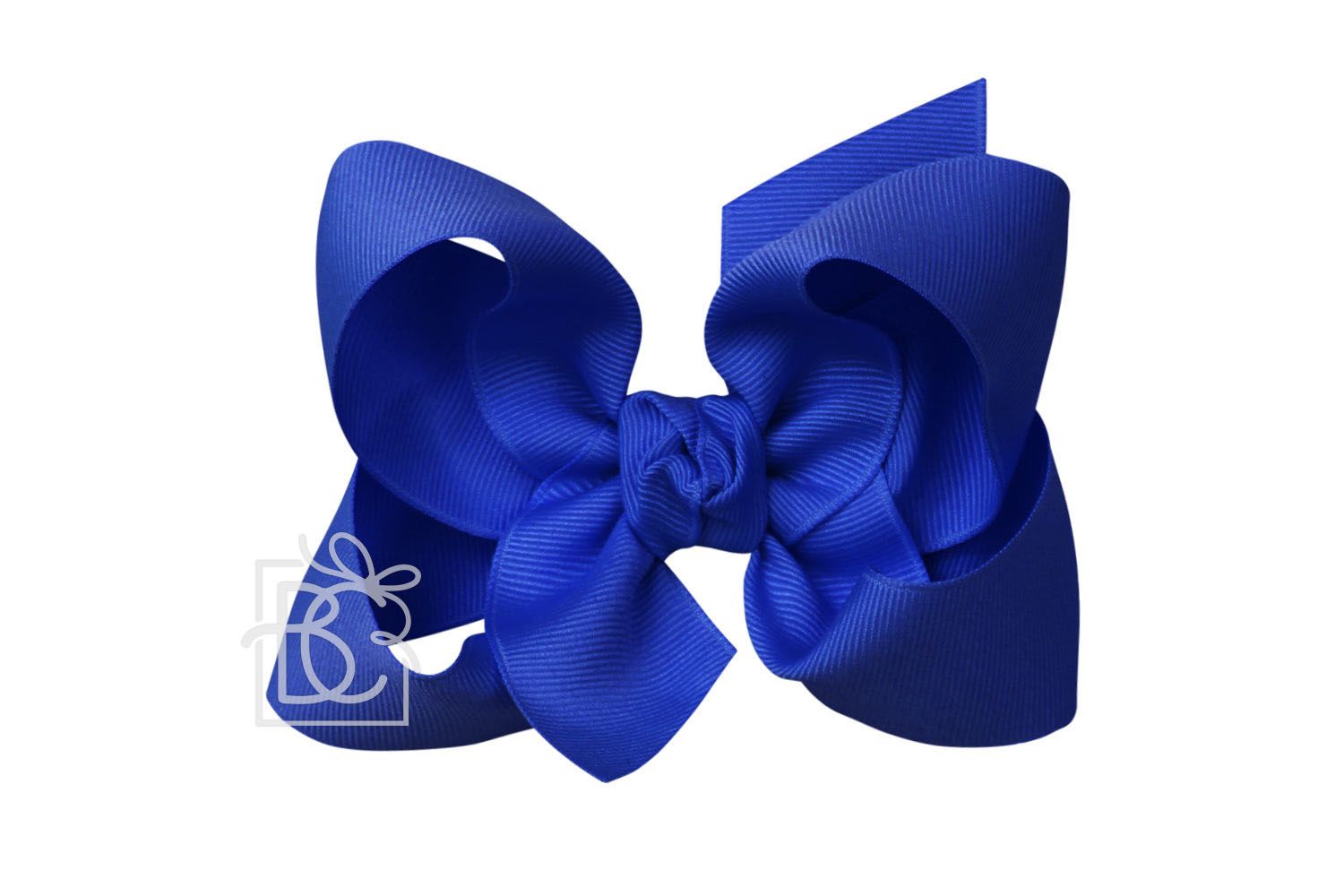 Large Bow in Electric Blue  - Doodlebug's Children's Boutique