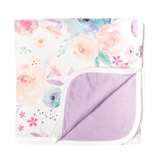 Bloom Three Layer Quilt  - Doodlebug's Children's Boutique