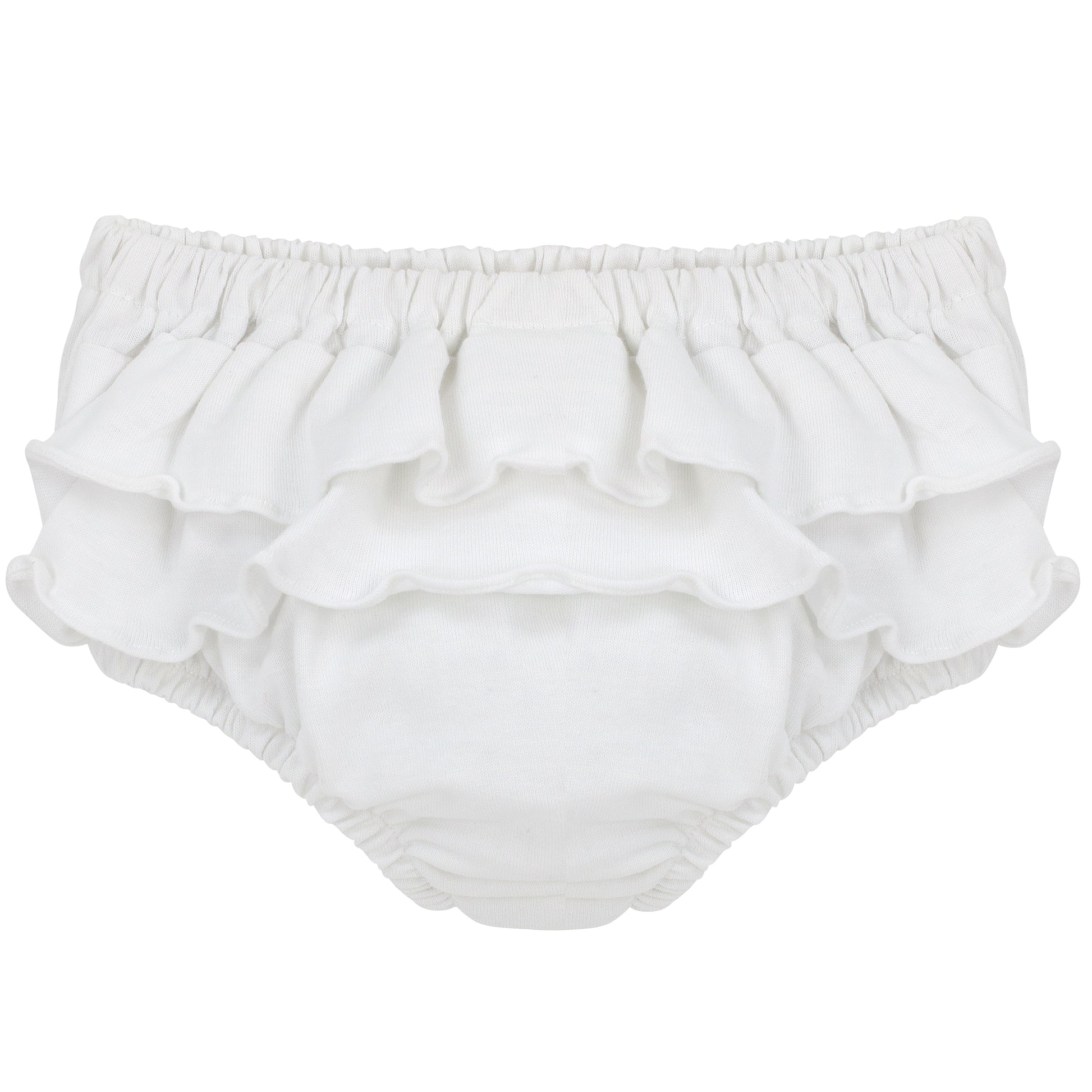 Classic Knit Ruffle Panty  - Doodlebug's Children's Boutique