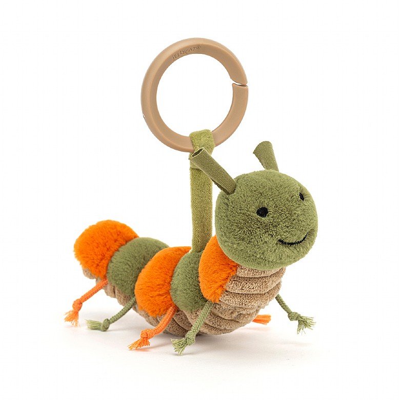 Little Christopher Caterpillar Rattle  - Doodlebug's Children's Boutique