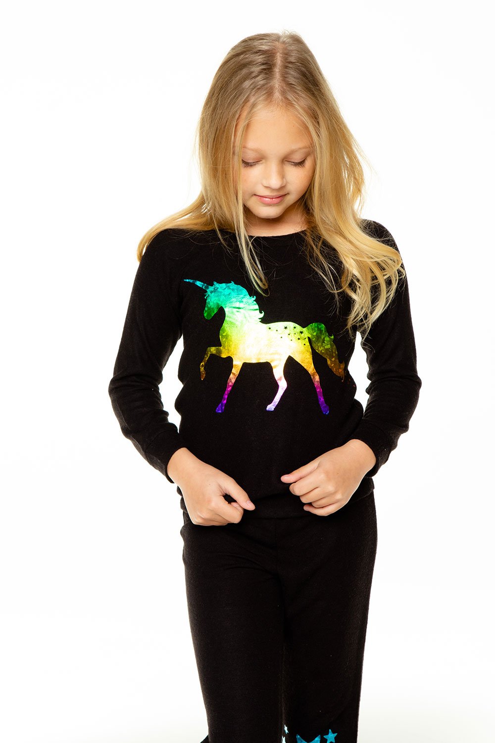 Unicorn Star Pullover  - Doodlebug's Children's Boutique