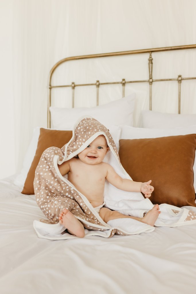 Fawn Hooded Towel  - Doodlebug's Children's Boutique