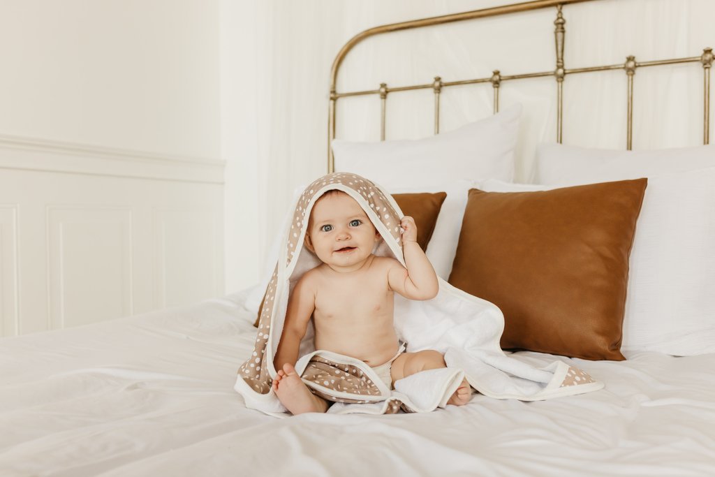 Fawn Hooded Towel  - Doodlebug's Children's Boutique