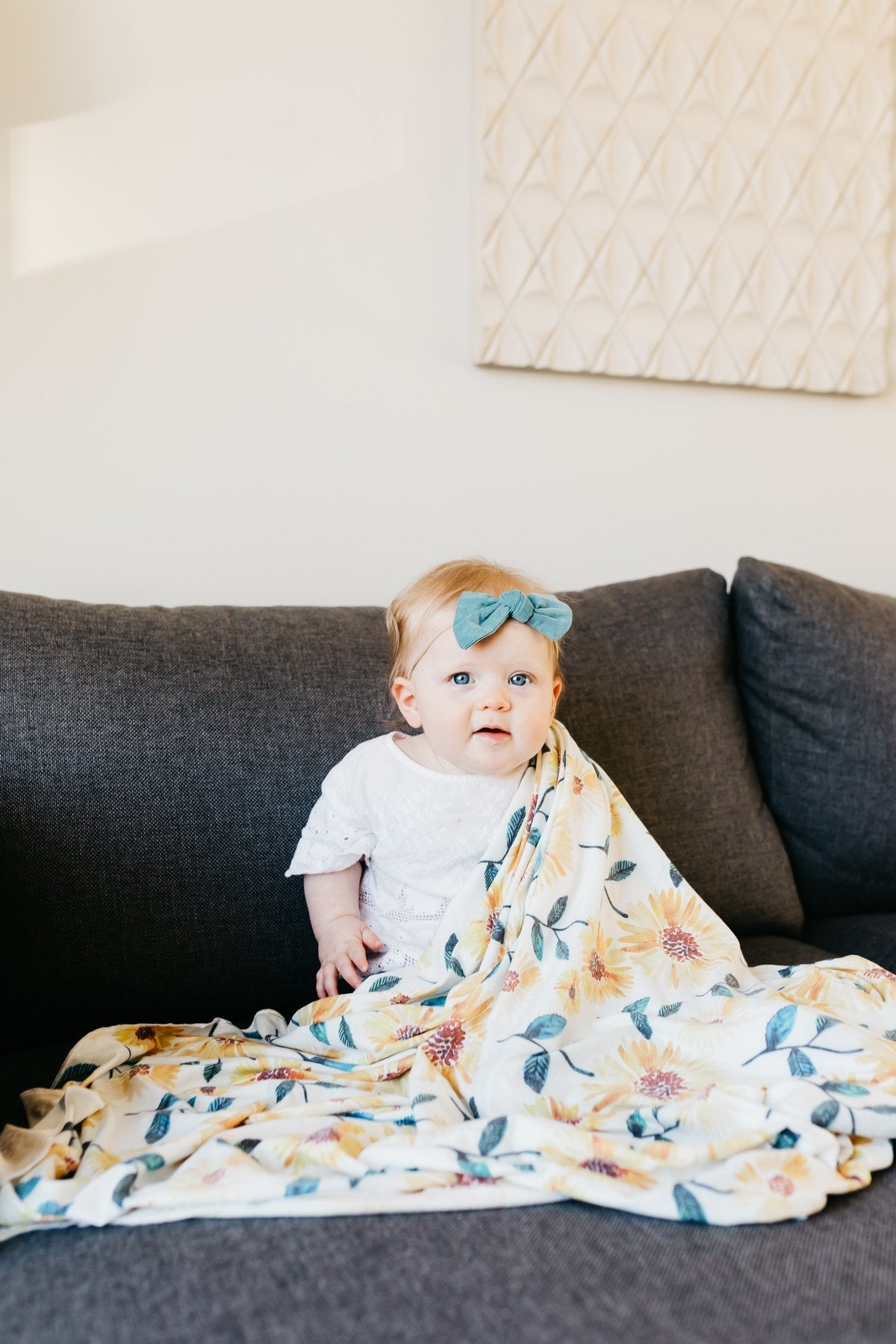 Sunnie Swaddle Blanket  - Doodlebug's Children's Boutique