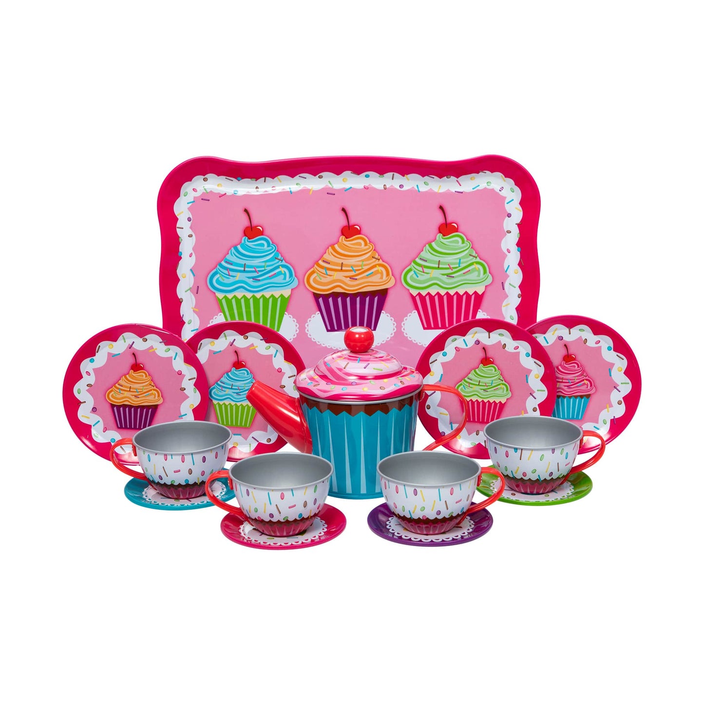Cupcake Tin Tea Set  - Doodlebug's Children's Boutique