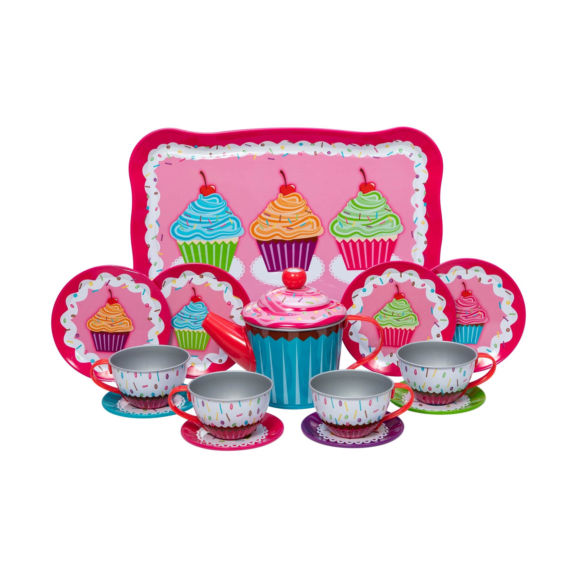 Cupcake Tin Tea Set  - Doodlebug's Children's Boutique