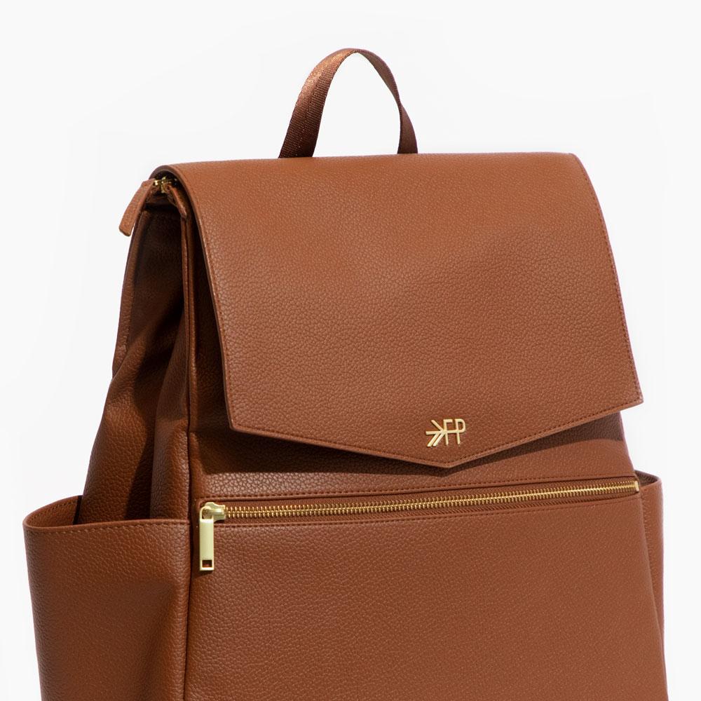 Cognac Classic Diaper Bag II  - Doodlebug's Children's Boutique