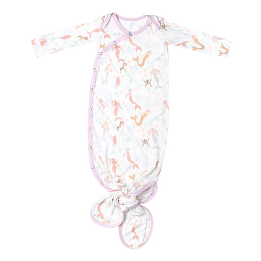 Coral Knotted Gown  - Doodlebug's Children's Boutique