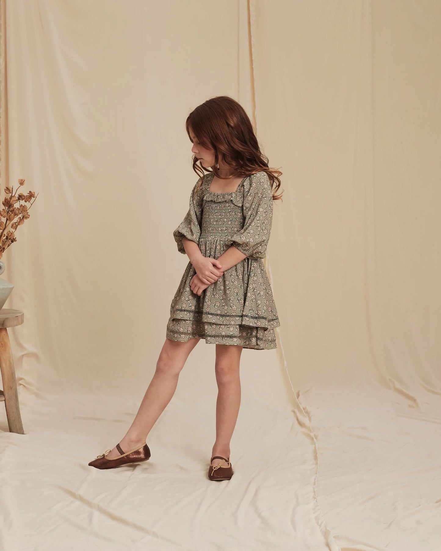 Elodie Dress in Primrose  - Doodlebug's Children's Boutique