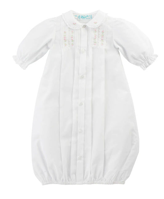 Floral Take Me Home Gown and Hat  - Doodlebug's Children's Boutique