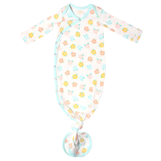 Daisy Knotted Gown  - Doodlebug's Children's Boutique