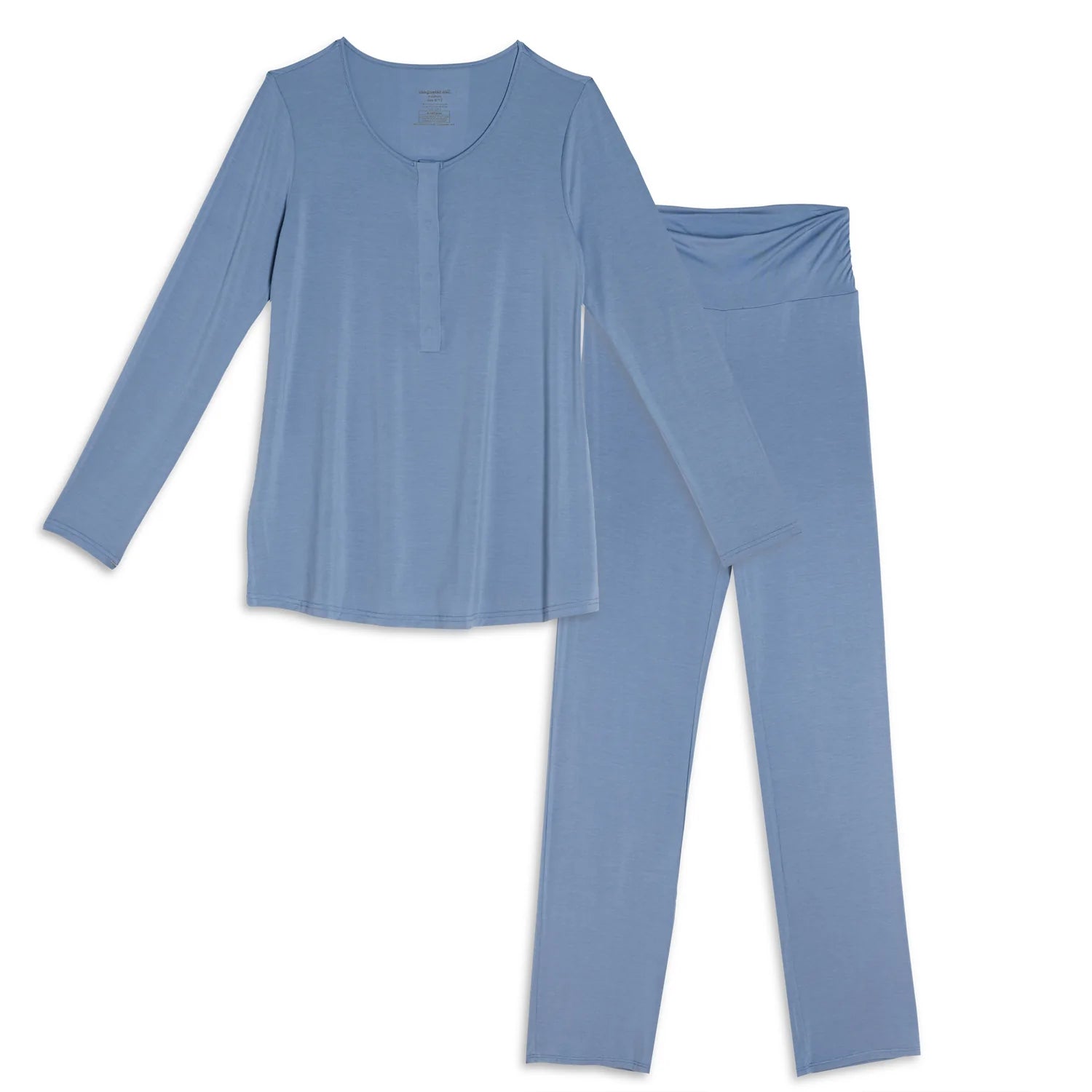 Magnetic Nursing Pajama Set in Winter Sky Modal  - Doodlebug's Children's Boutique