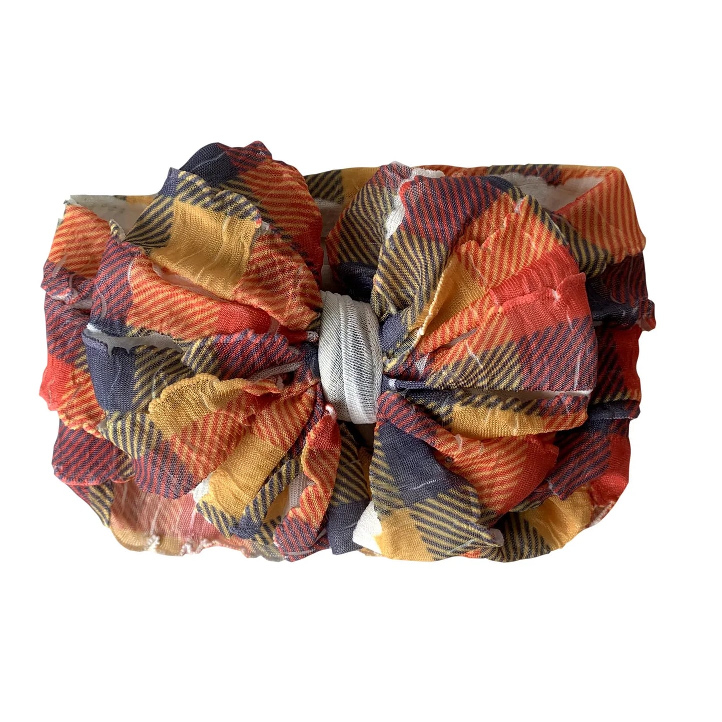 Fall Plaid Headband  - Doodlebug's Children's Boutique