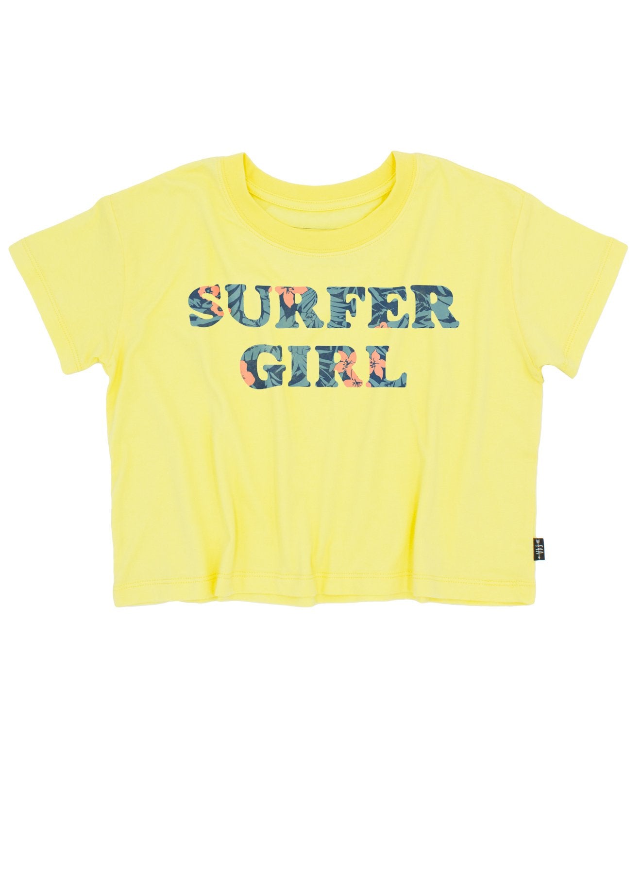 Surfer Girl Crop Tee  - Doodlebug's Children's Boutique