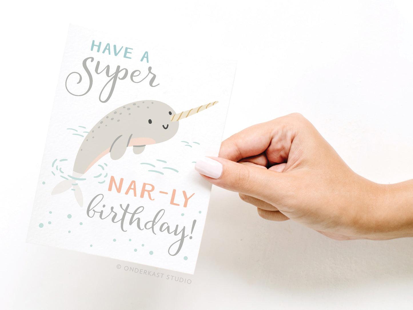 Have a Super Nar-ly Birthday Greeting Card  - Doodlebug's Children's Boutique