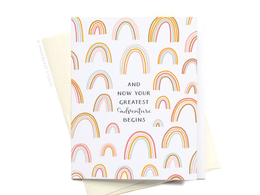 And Now Your Greatest Adventure Begins Greeting Card  - Doodlebug's Children's Boutique