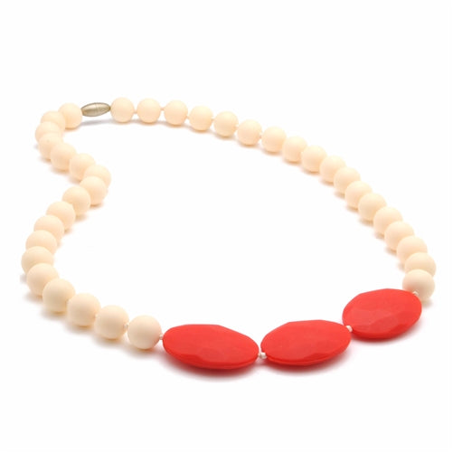Greenwich Teething Necklace in Ivory  - Doodlebug's Children's Boutique