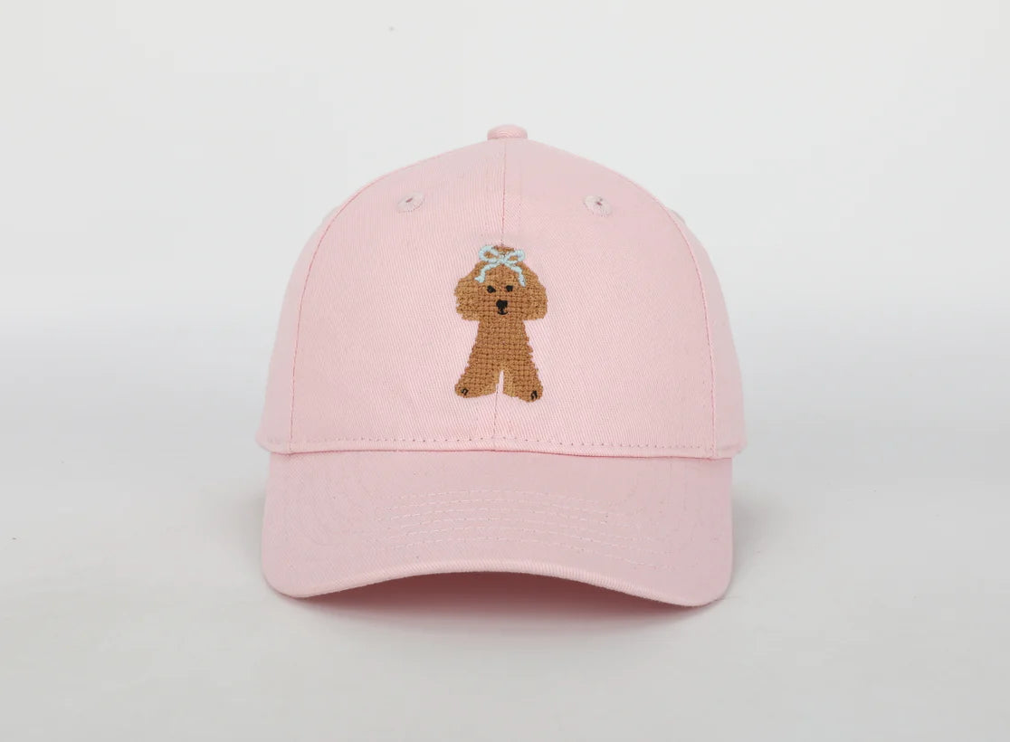 Pink Golden Doodle Hat  - Doodlebug's Children's Boutique