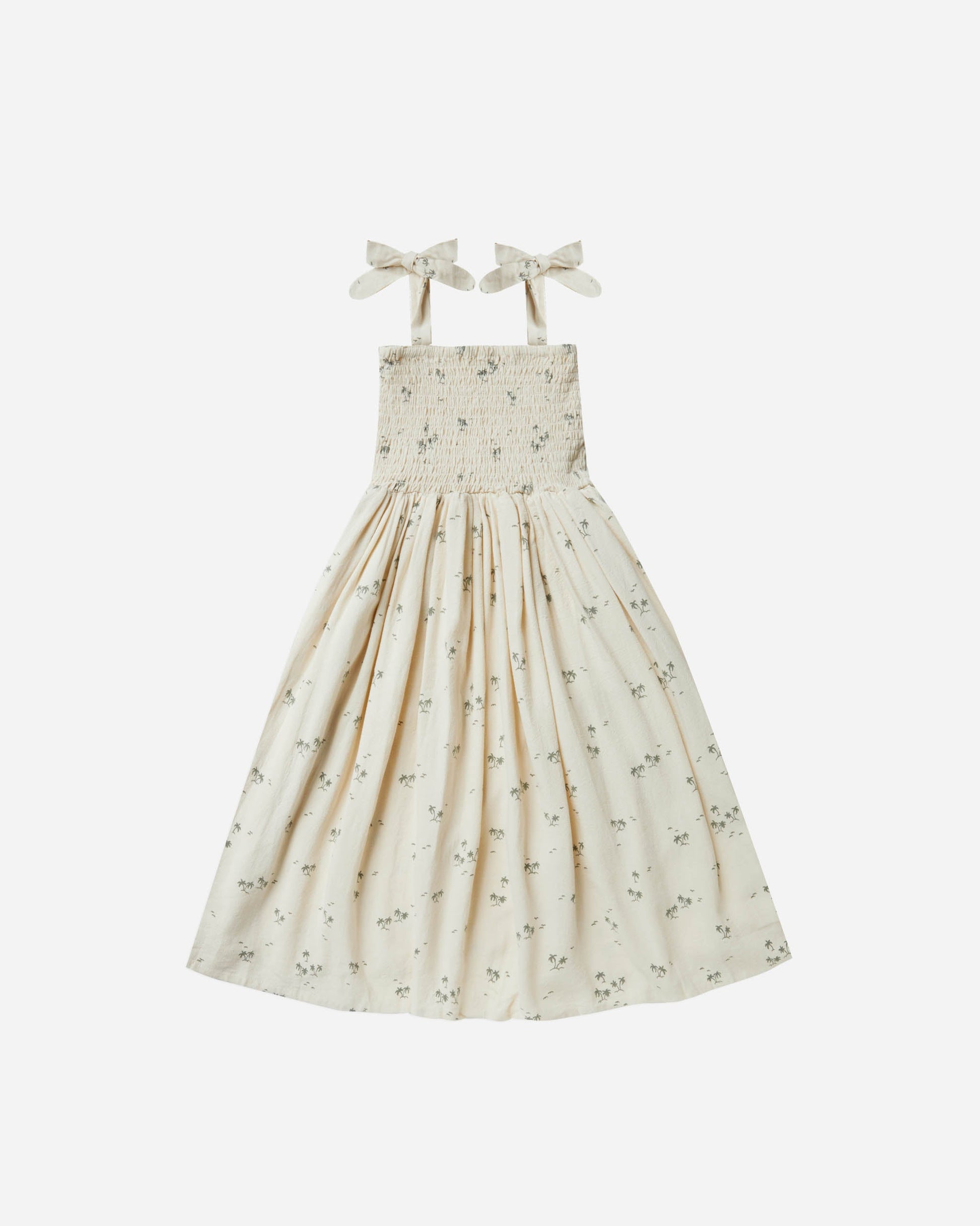 Ivy Dress in Palms  - Doodlebug's Children's Boutique
