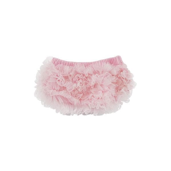 Light Pink Ruffle Bum Bloomer  - Doodlebug's Children's Boutique