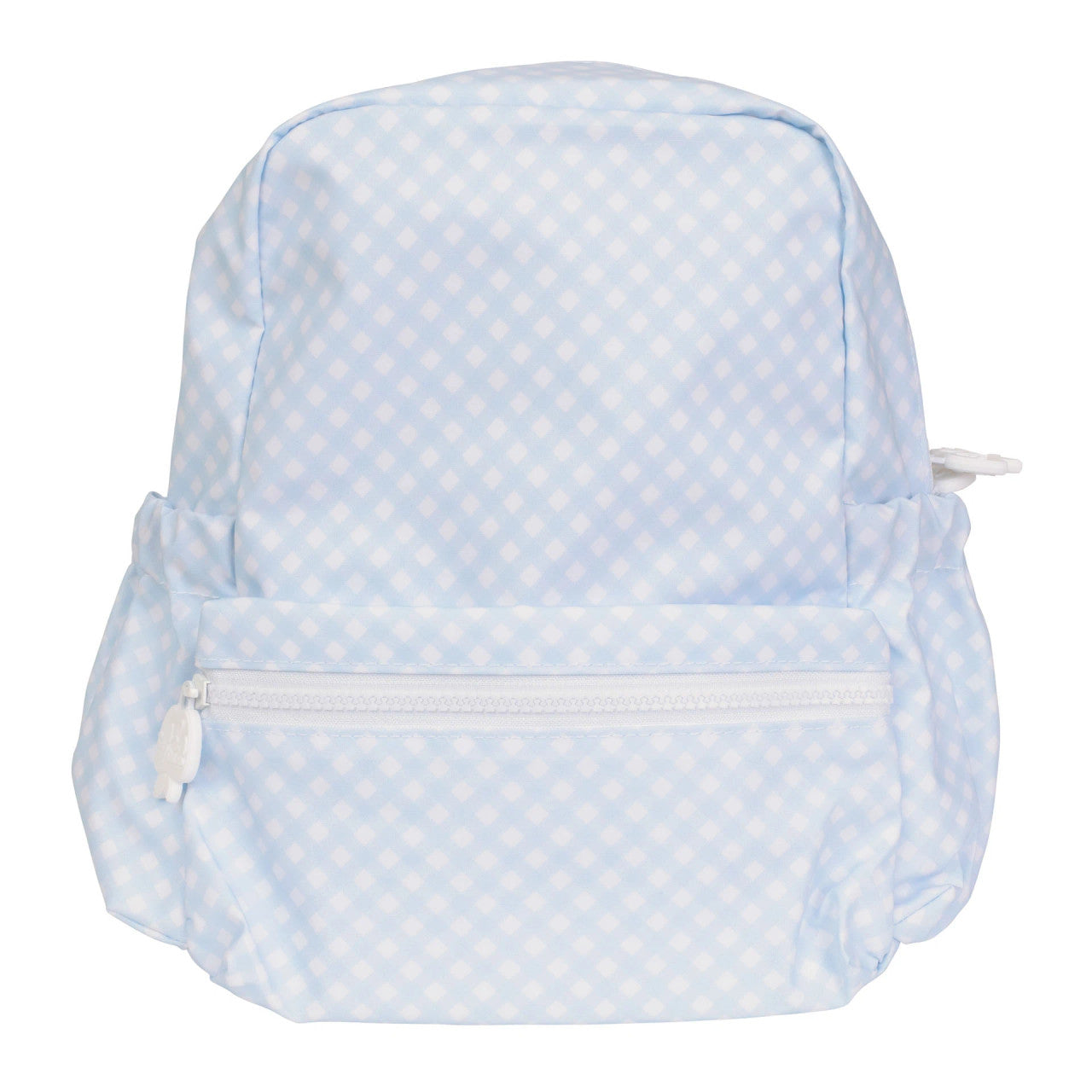 Tot Backpack in Blue Gingham  - Doodlebug's Children's Boutique