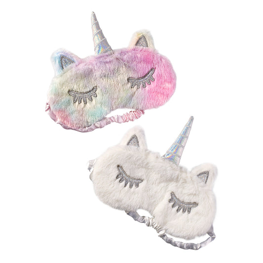 Furry Unicorn Sleeping Mask  - Doodlebug's Children's Boutique