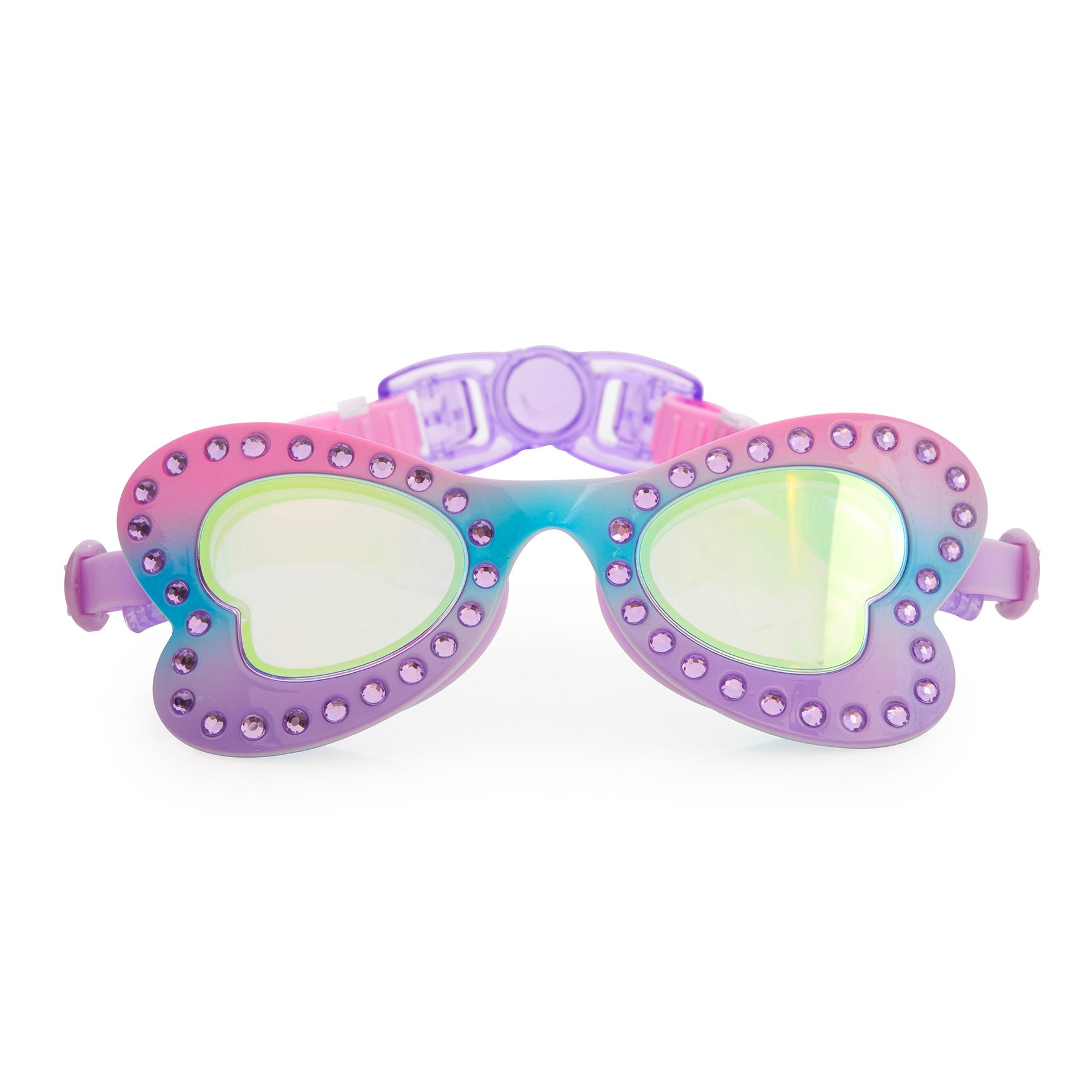 Pink Berry Flutter Fly Swim Goggles  - Doodlebug's Children's Boutique