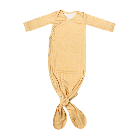 Marigold Knotted Gown  - Doodlebug's Children's Boutique