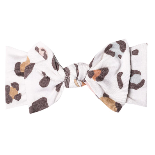 Millie Knit Headband Bow  - Doodlebug's Children's Boutique