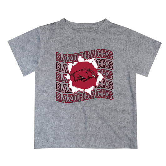 Razorbacks Breakthrough Grey Performance Tee  - Doodlebug's Children's Boutique