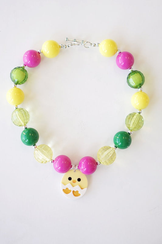 Easter Chunky Necklace  - Doodlebug's Children's Boutique