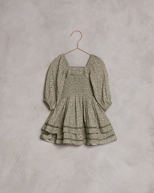 Elodie Dress in Primrose  - Doodlebug's Children's Boutique