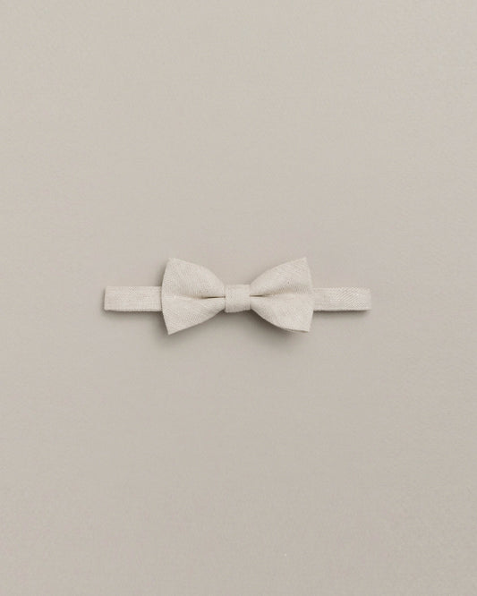 Bow Tie in Linen  - Doodlebug's Children's Boutique