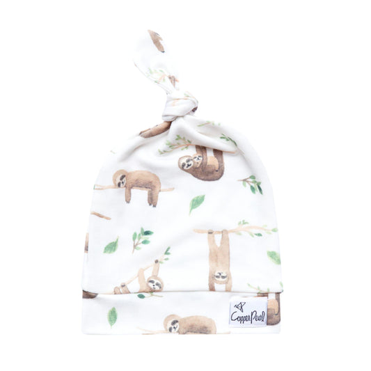 Noah Top Knot Hat  - Doodlebug's Children's Boutique