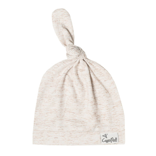 Oat Top Knot Hat  - Doodlebug's Children's Boutique