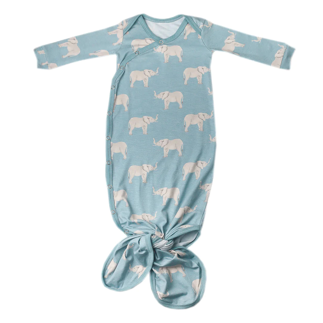 Peanut Knotted Gown  - Doodlebug's Children's Boutique