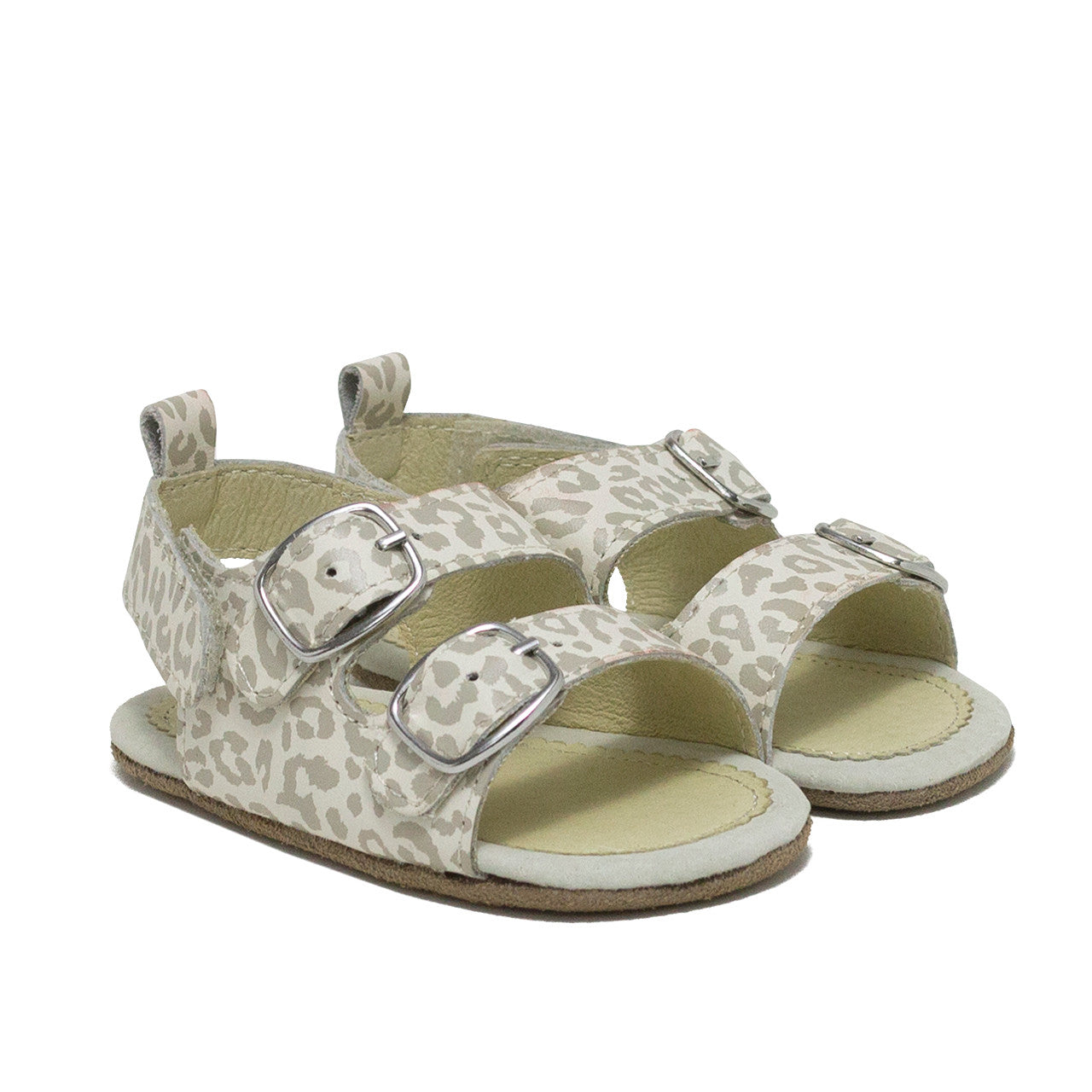 Nakai First Kicks Sandals in Leopard  - Doodlebug's Children's Boutique