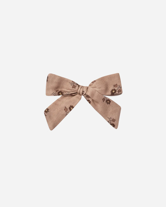 Bow in English Rose  - Doodlebug's Children's Boutique