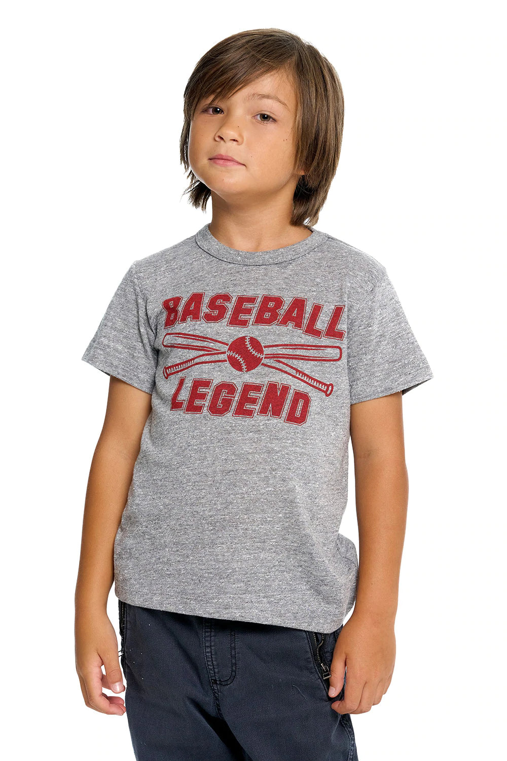 Baseball Legend Crew Neck Tee  - Doodlebug's Children's Boutique