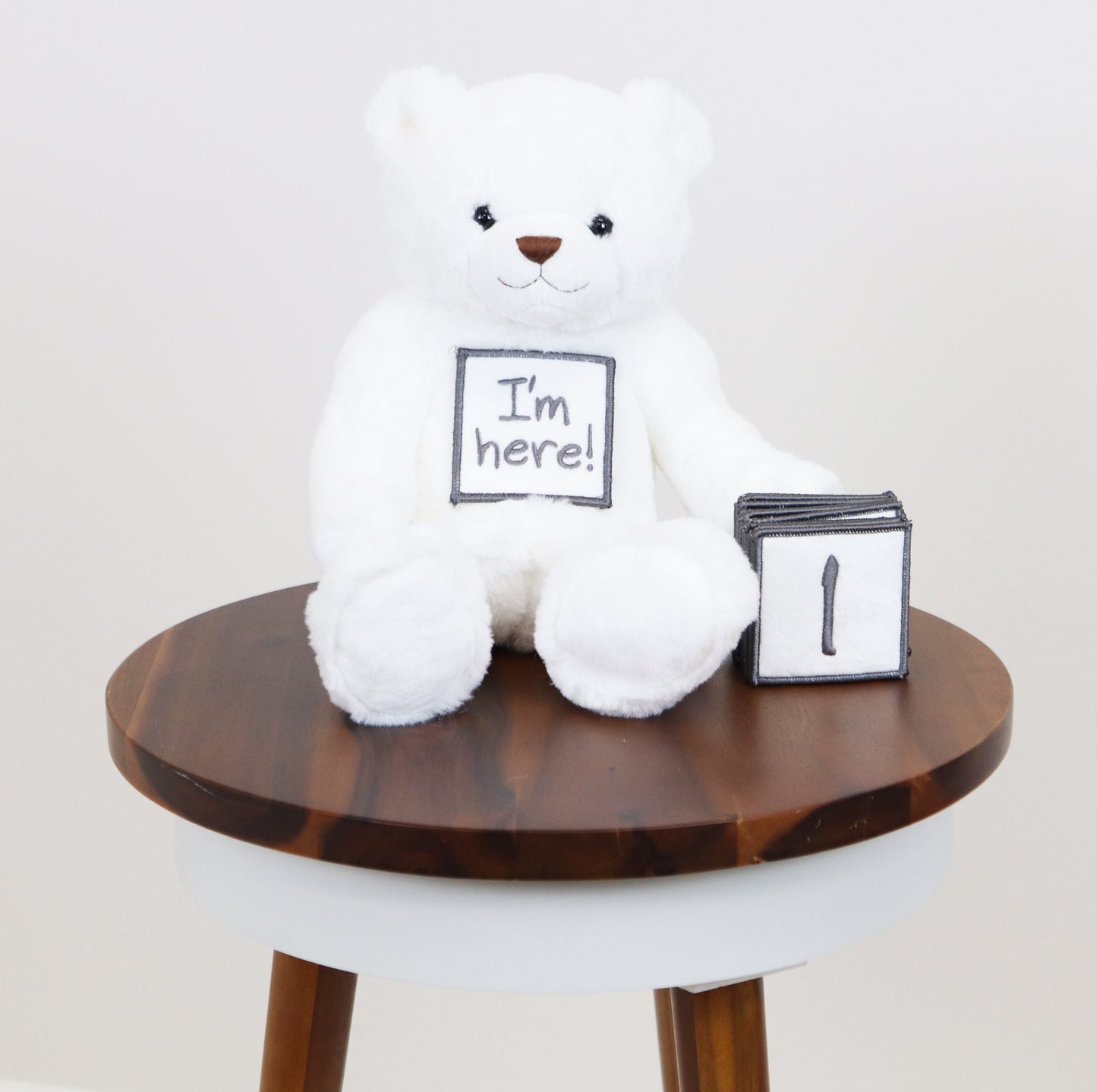 Plush Original Milestones Bear  - Doodlebug's Children's Boutique