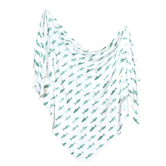 Pacific Swaddle Blanket  - Doodlebug's Children's Boutique