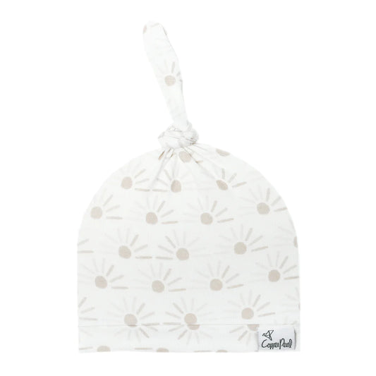Shine Top Knot Hat  - Doodlebug's Children's Boutique