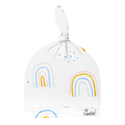 Skye Top Knot Hat  - Doodlebug's Children's Boutique