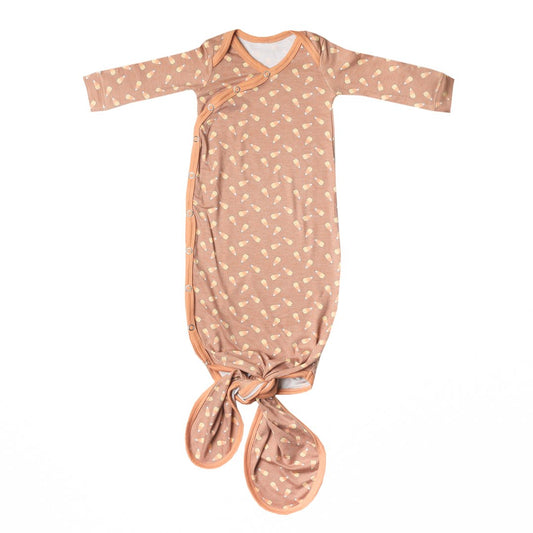 Treat Knotted Gown  - Doodlebug's Children's Boutique